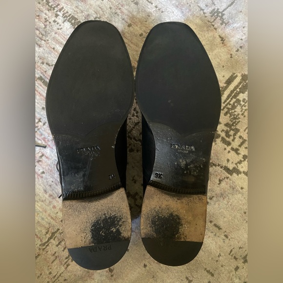 Prada plain toe derby shoes - Picture 6 of 11